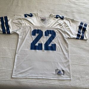 Sz XL Vintage Emmitt Smith Dallas Cowboys NFL Jersey White